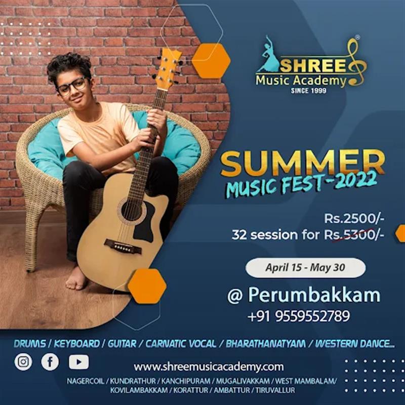 Music and Dance Classes - Makkalcare - Business Classfied