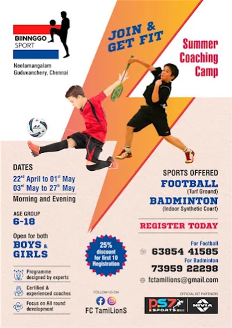 Sports & Coaching - Makkalcare - Business Classfied