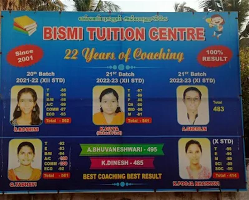 Tuition & Coaching Centre - Makkalcare - Business Classfied