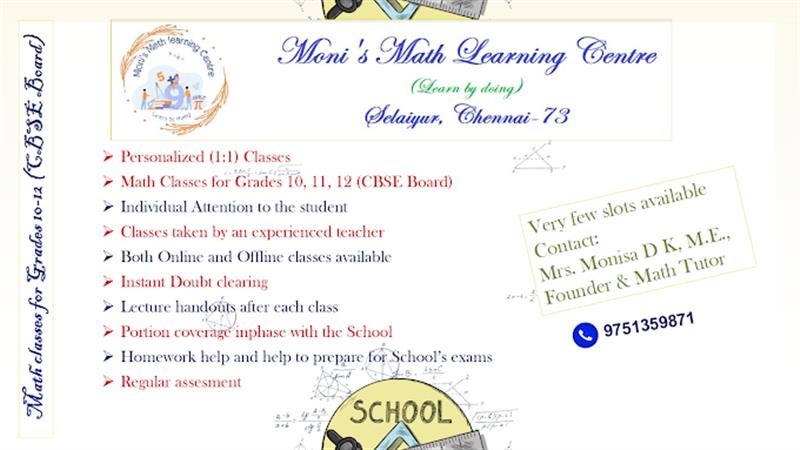 Tuition & Coaching Centre - Makkalcare - Business Classfied